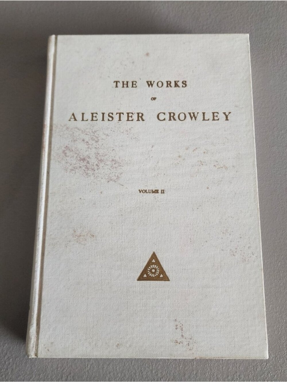 The Works of Aleister Crowley Volume II Rare Occult Hardcover Yogi Pub Reprint